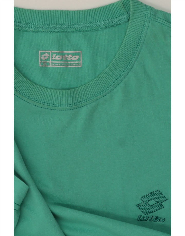 T-shirt męski LOTTO XL, zielony