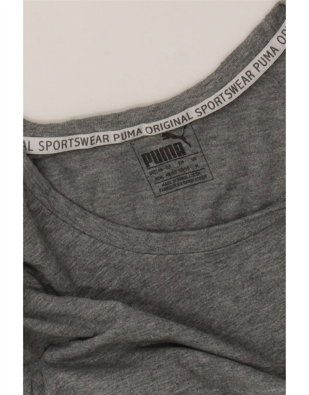 Męski T-shirt z grafiką PUMA, średni szary
