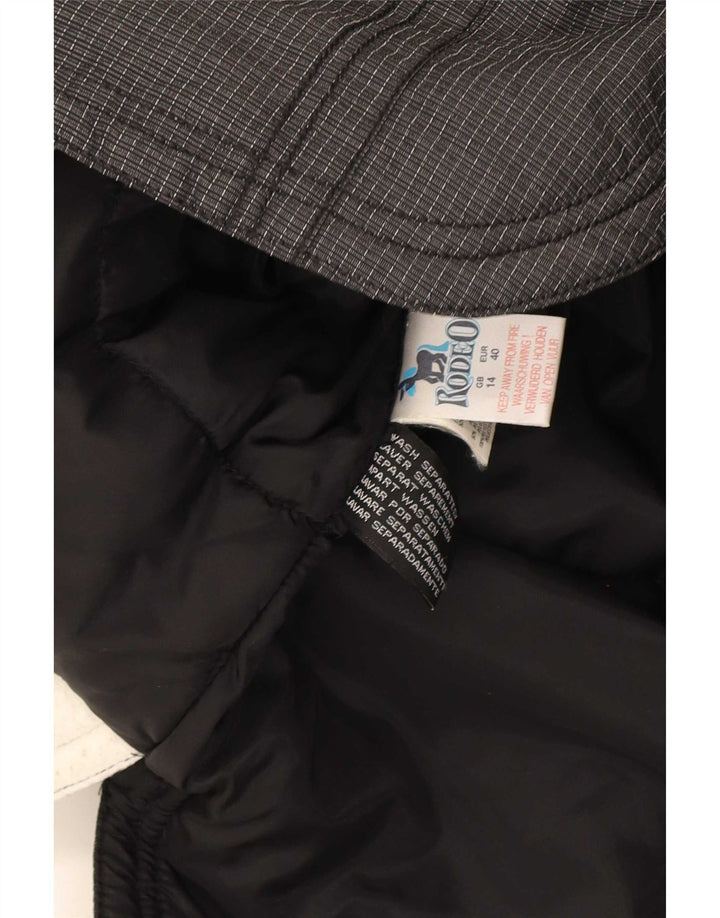 Damska kurtka narciarska C&A Rodeo Loose Fit UK 14, nylon w kolorze średnioszarym