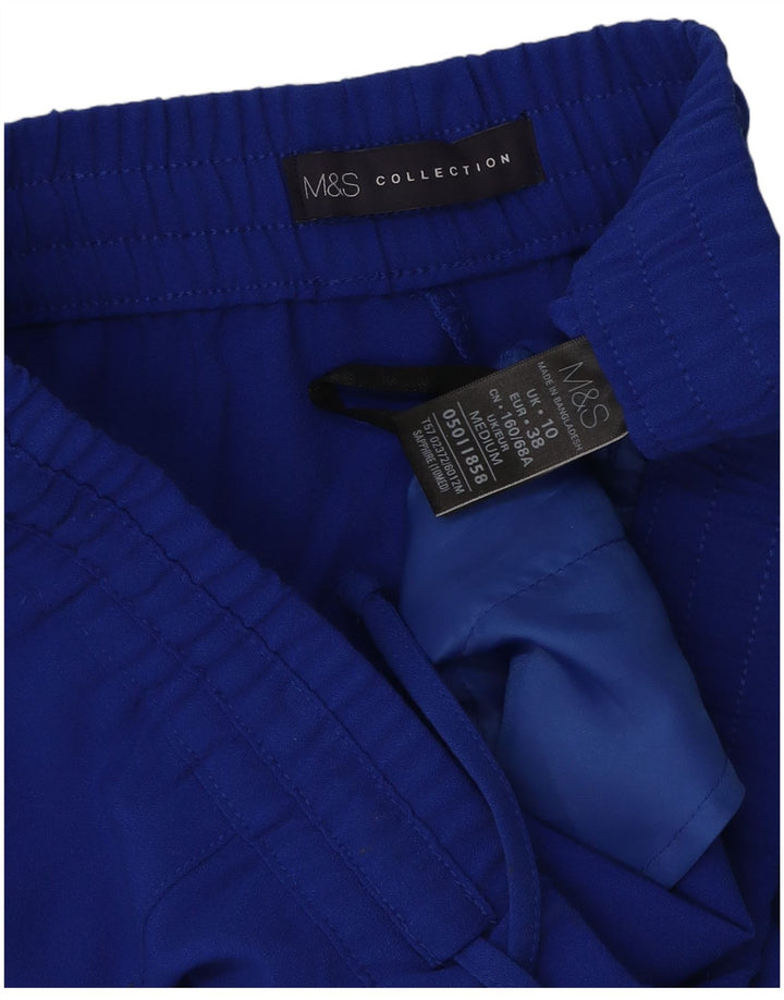 Damskie spodnie dresowe Marks & Spencer UK 10, małe, niebieskie, poliamidowe