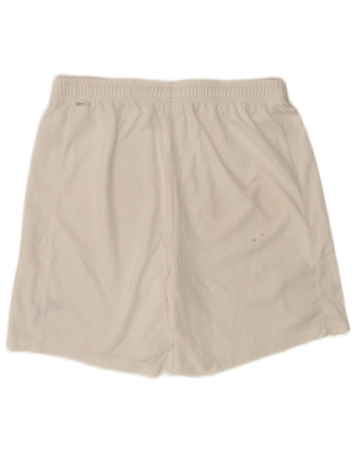 Męskie spodenki sportowe PUMA Italia, duże, białe, poliestrowe