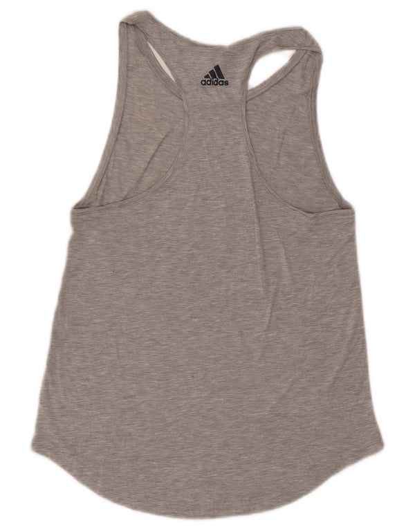 Damska kamizelka graficzna Adidas Top UK 10 Small Grey