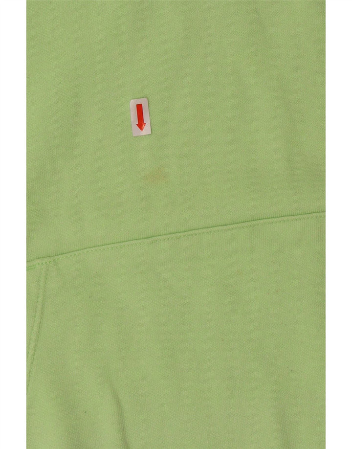 Damska bluza z kapturem CHAMPION z grafiką UK 16, duża, zielona bawełna