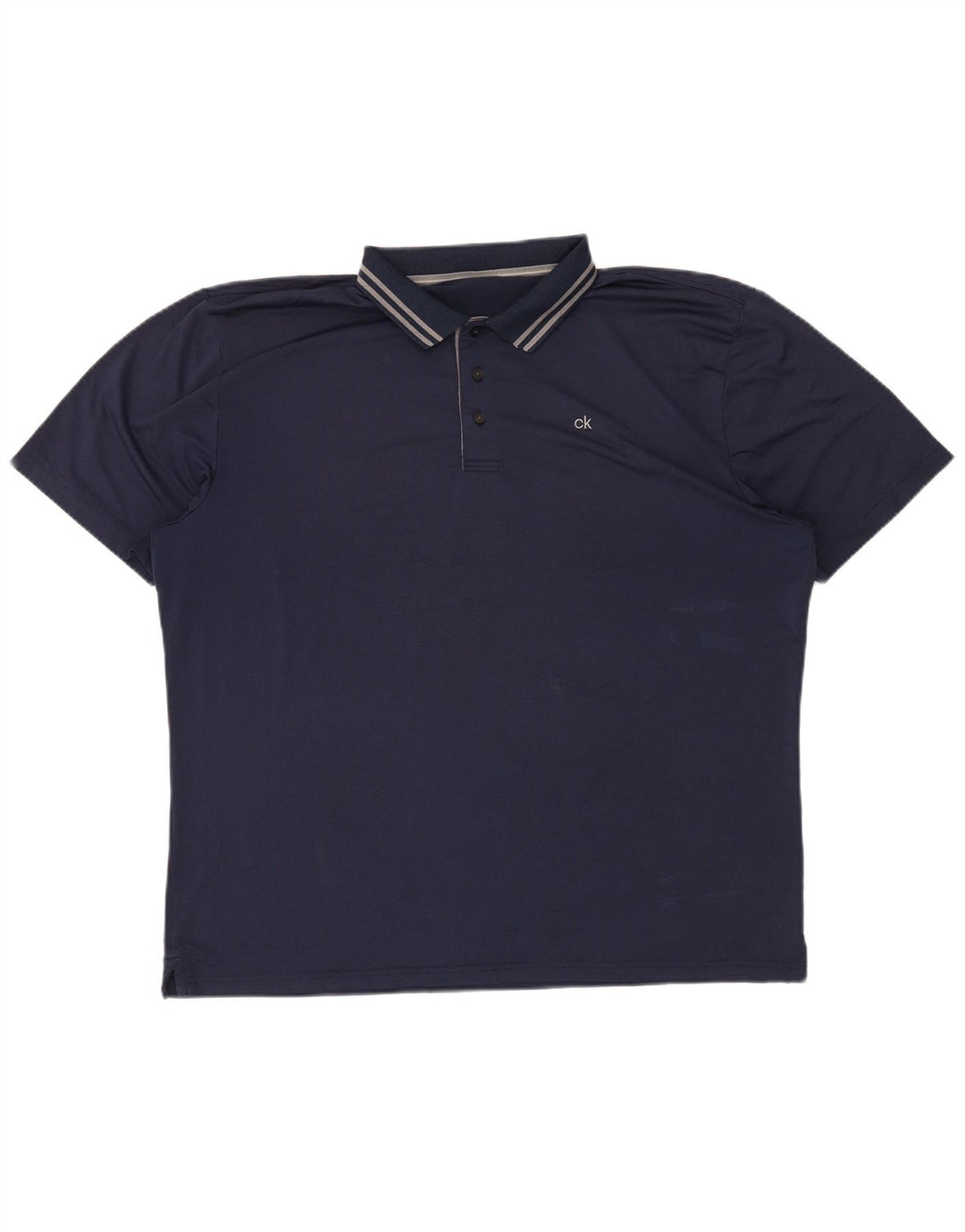 Męska koszulka polo do golfa CALVIN KLEIN XL, granatowa, z poliestru