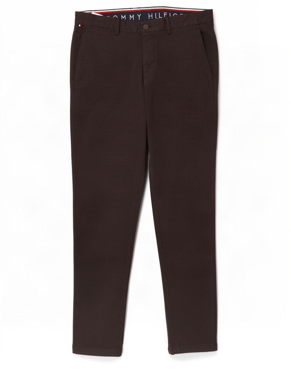 Męskie spodnie Chino Tommy Hilfiger W31 L32 Czarne bawełniane