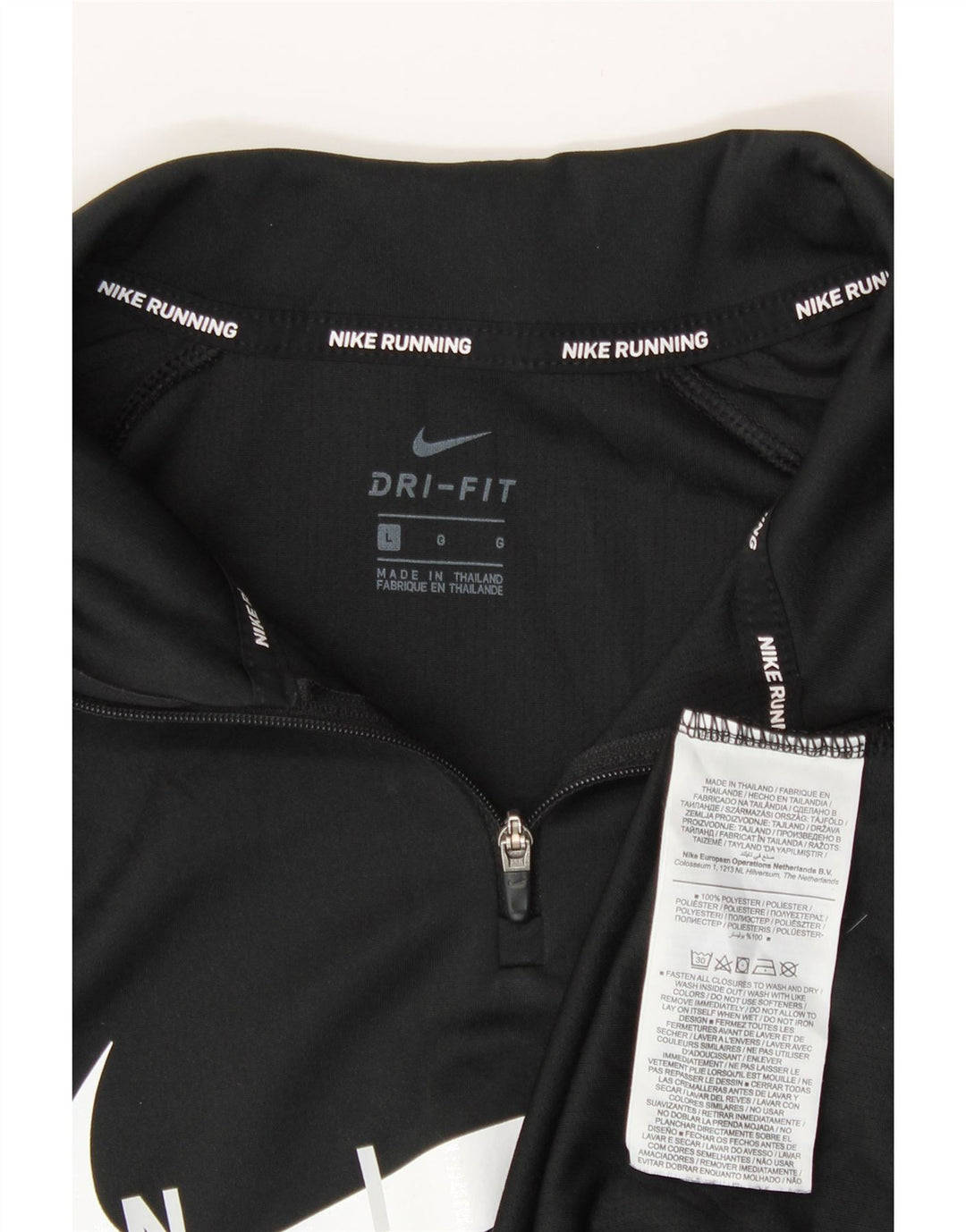 Damski dres Nike Dri Fit Graphic Pullover Top UK 16, duży czarny