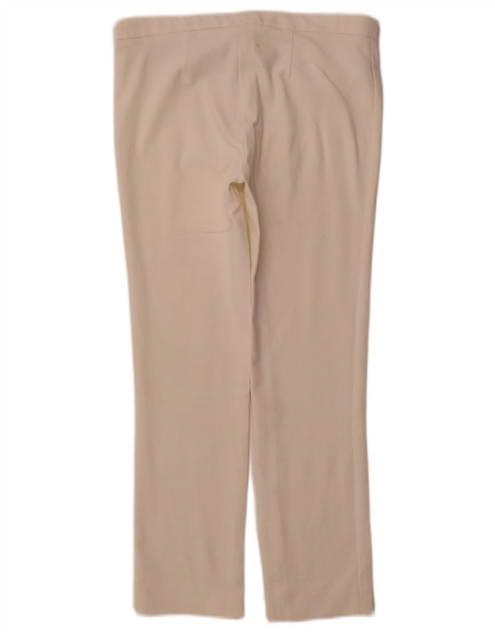 Damskie spodnie typu slim casual ZARA, małe W26 L25, białe