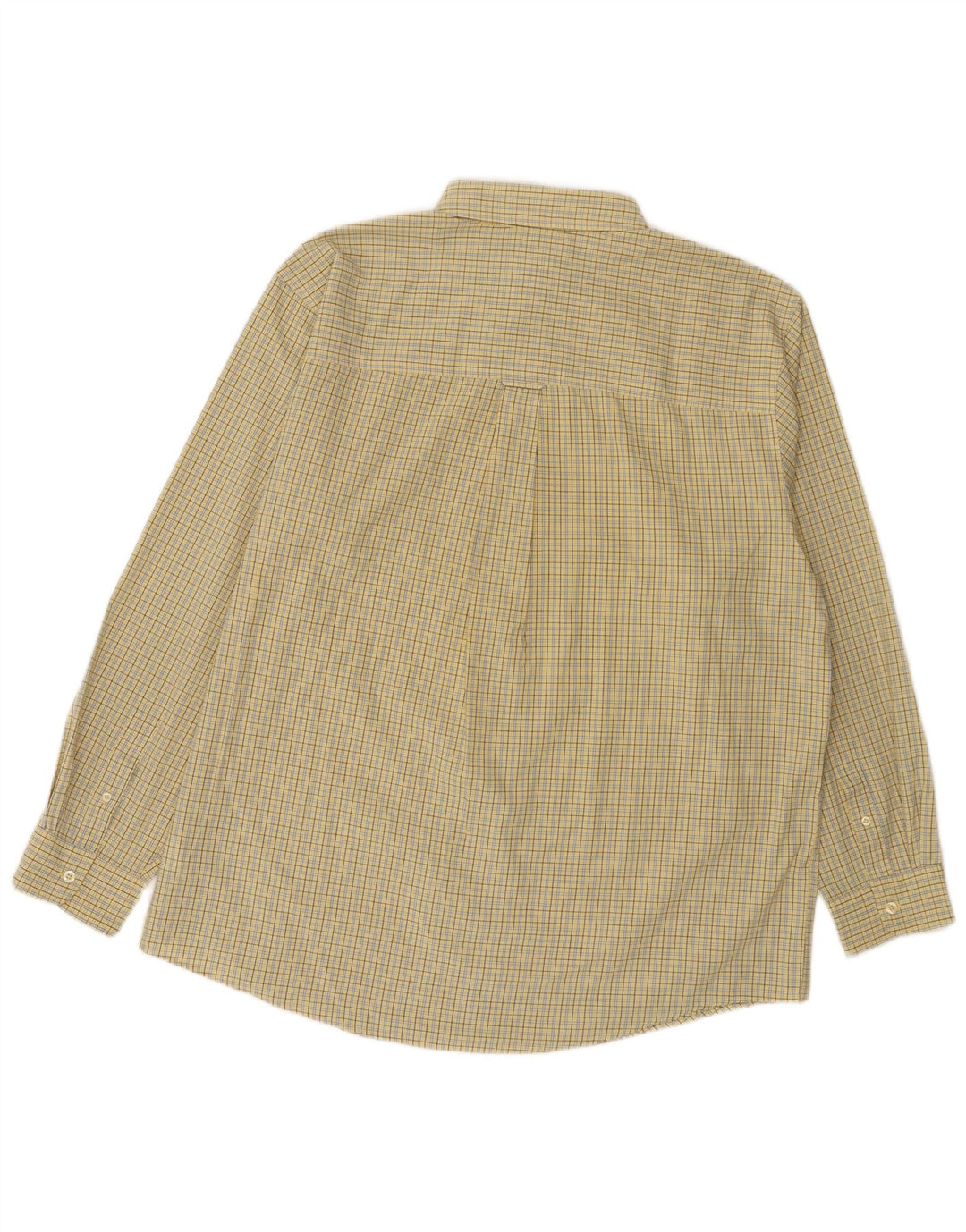 Koszula męska Chaps Easy Care XL, bawełniana w żółtą kratkę