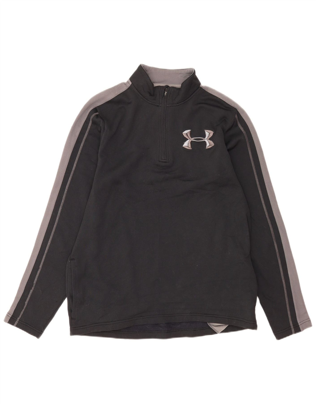Męski sweter Under Armour, luźny, zapinany na zamek, duży, czarny kolor