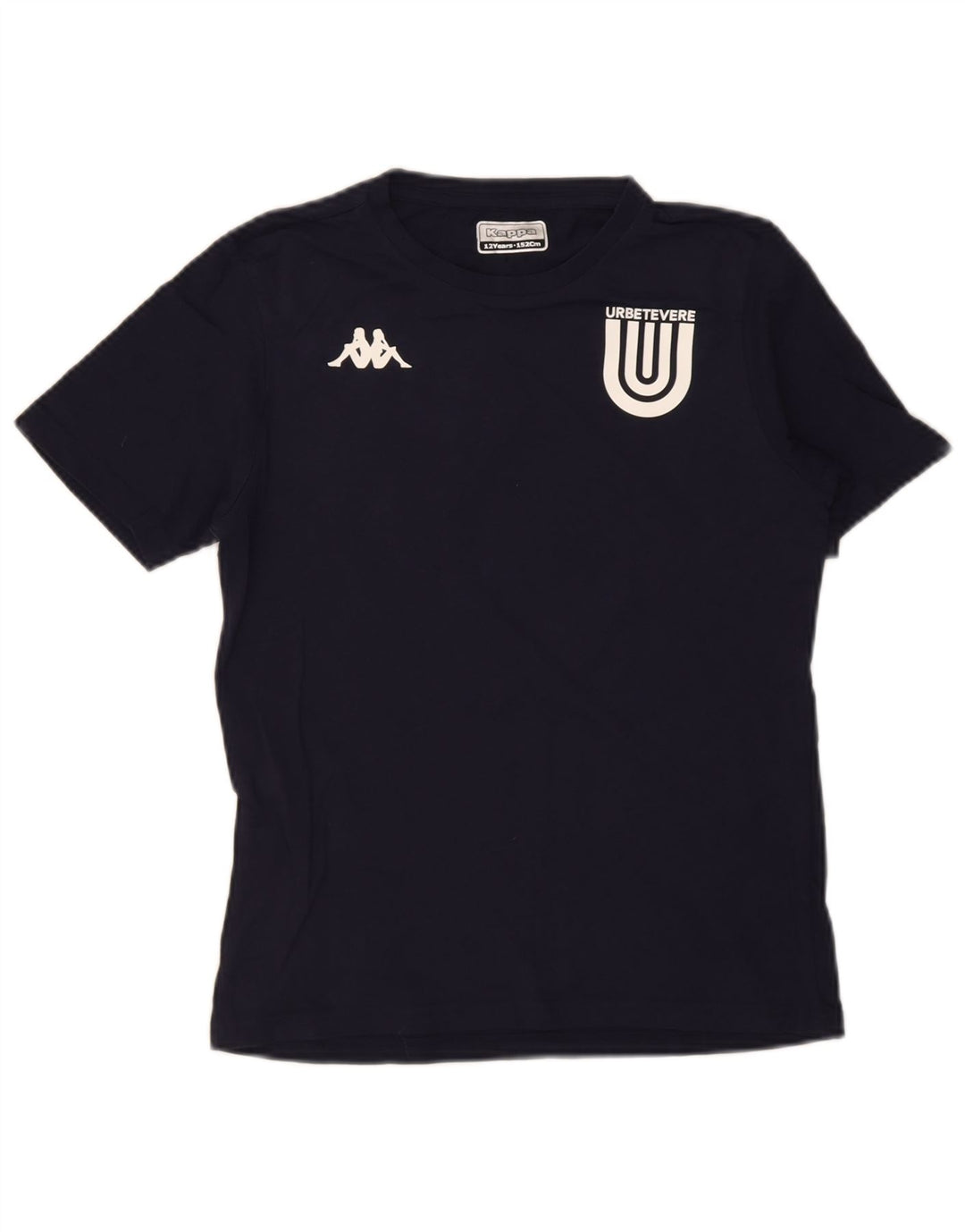 Chłopięcy T-shirt z grafiką Kappa 11-12 lat, granatowy