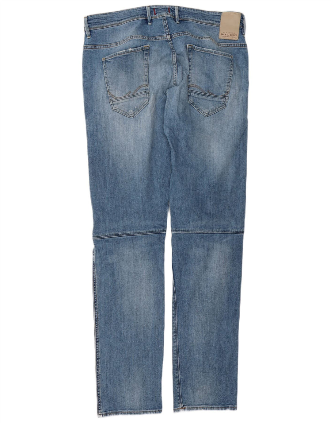 Męskie jeansy typu slim Jack & Jones W36 L34 Niebieskie