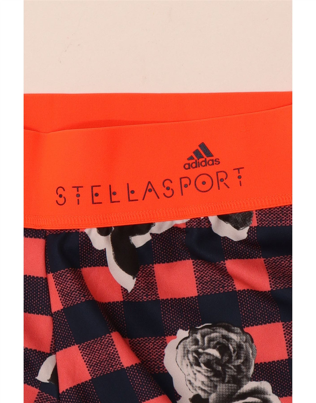 Damskie legginsy ADIDAS Stella Graphic UK 14, średnia, wielobarwna kratka