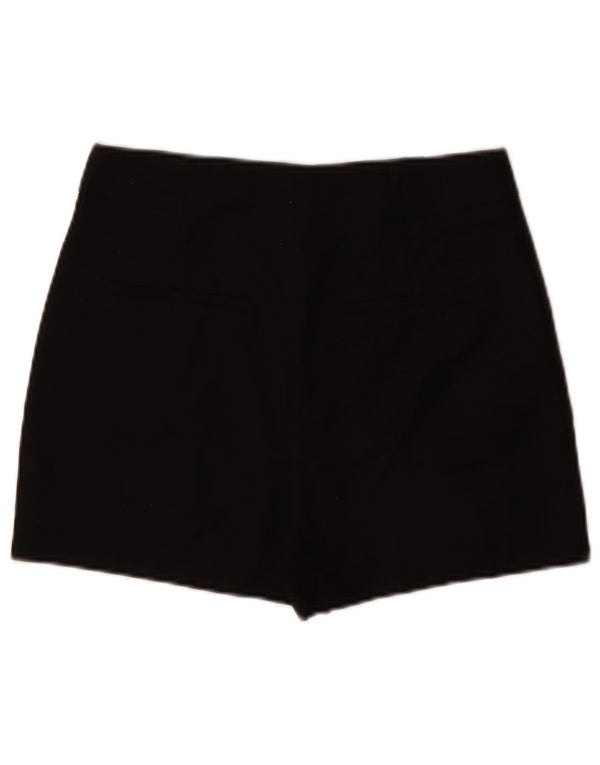 Krótkie spodenki damskie Zara, małe, W26, czarne, bawełniane