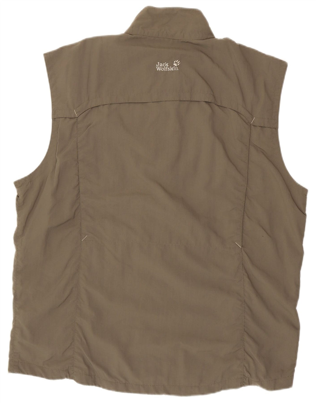 Męska kurtka dresowa bez rękawów JACK WOLFSKIN UK 46/48 2XL szara