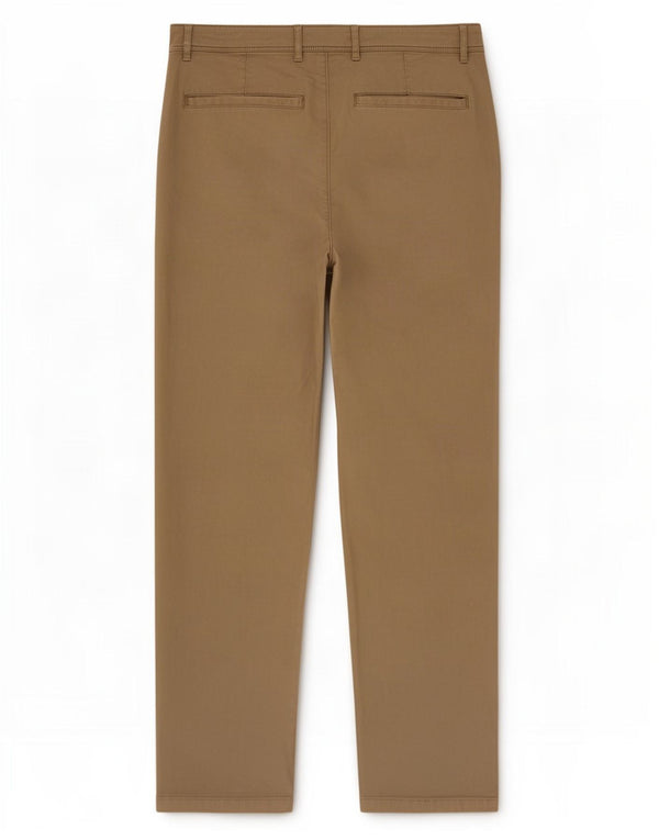 Męskie proste spodnie chino Zara EU 42 Large W32 L31 Beżowa bawełna