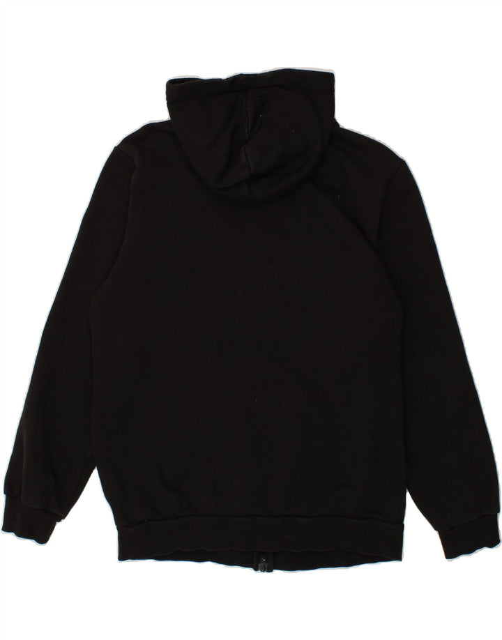 PUMA Mens Graphic Zip Hoodie Sweater Medium Black Cotton Vintage Puma and Second-Hand Puma from Messina Hembry 