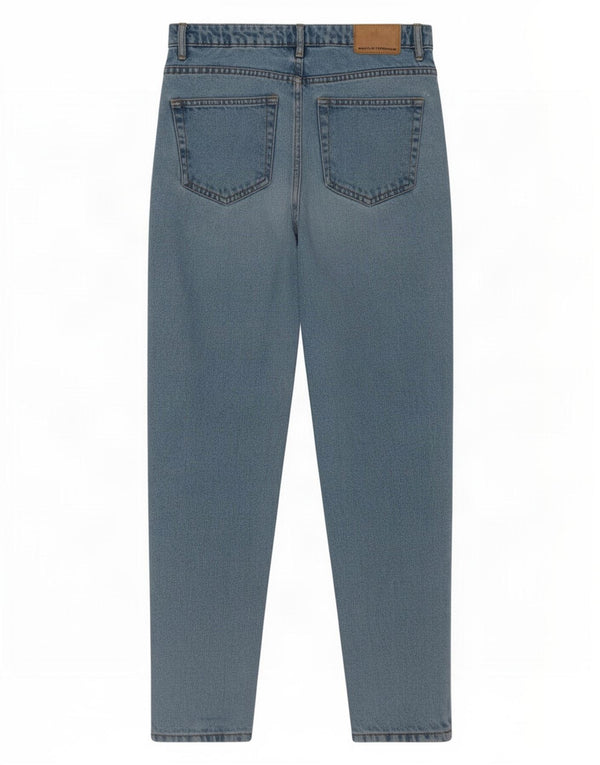 Damskie jeansy Zara Trafaluc Tapered EU 36 XS W26 L26 Niebieskie