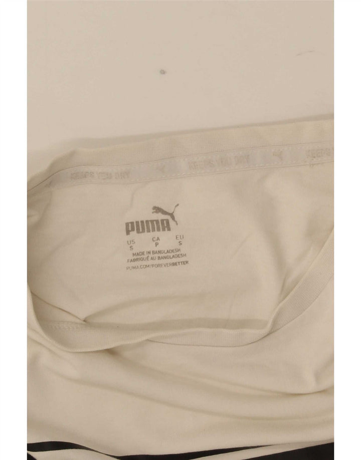 Męski T-shirt Puma z grafiką, mały, biały