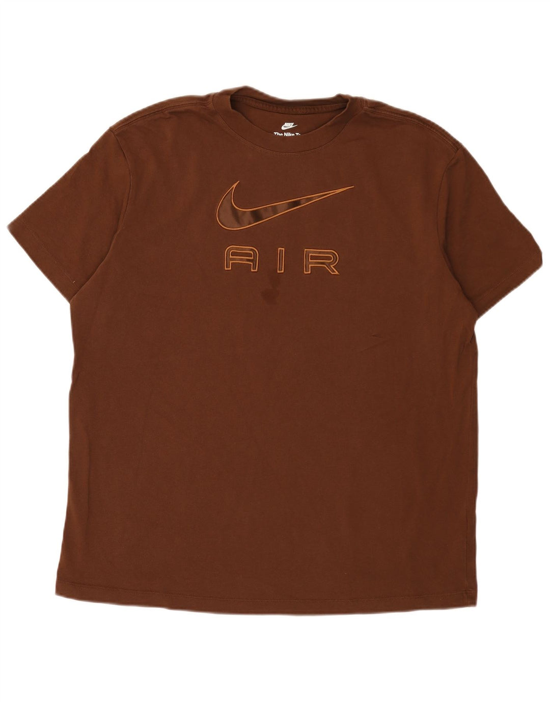 Męski T-shirt Nike o luźnym kroju z grafiką, duży, brązowy