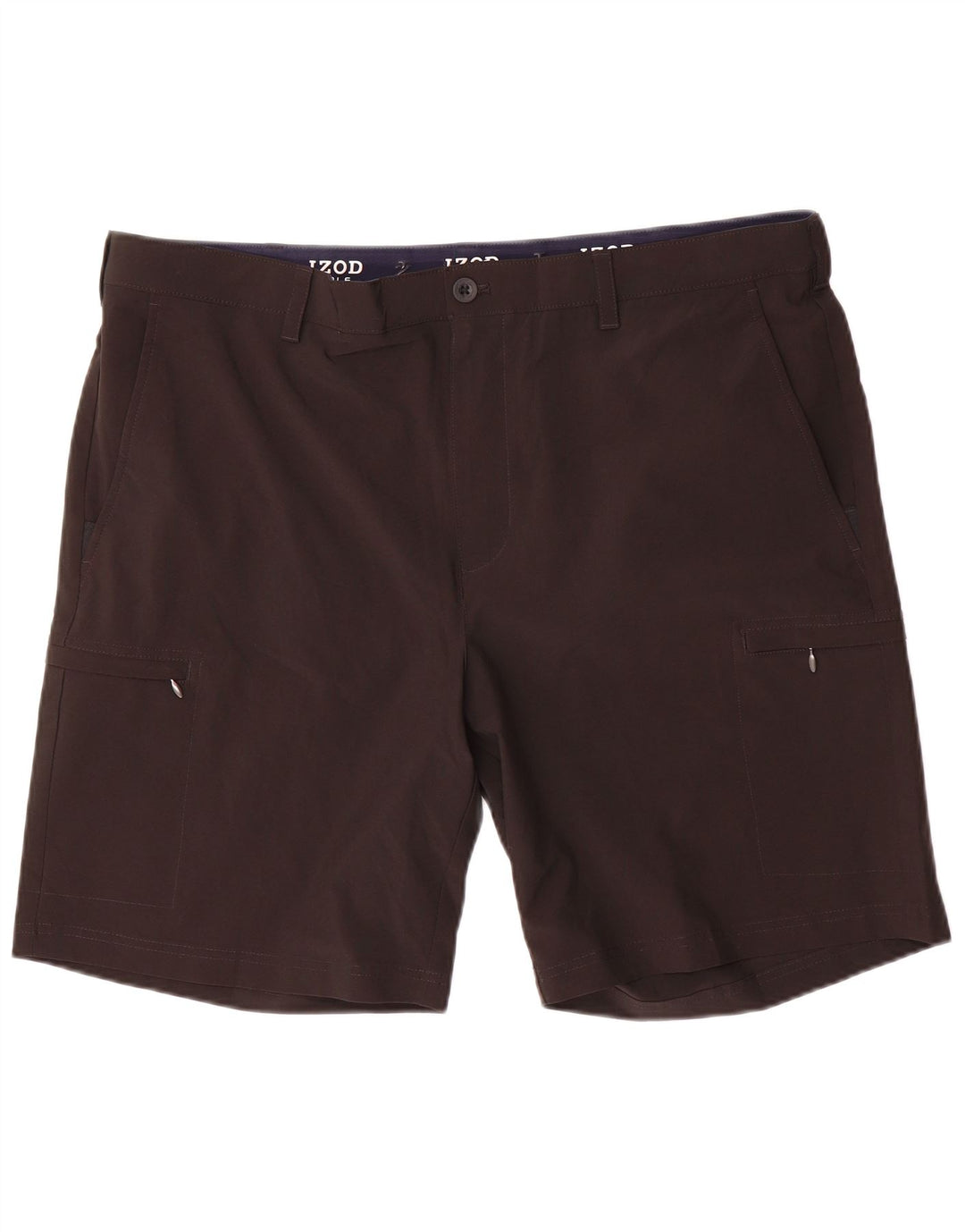 Męskie spodenki golfowe IZOD W40 XL, czarny poliester