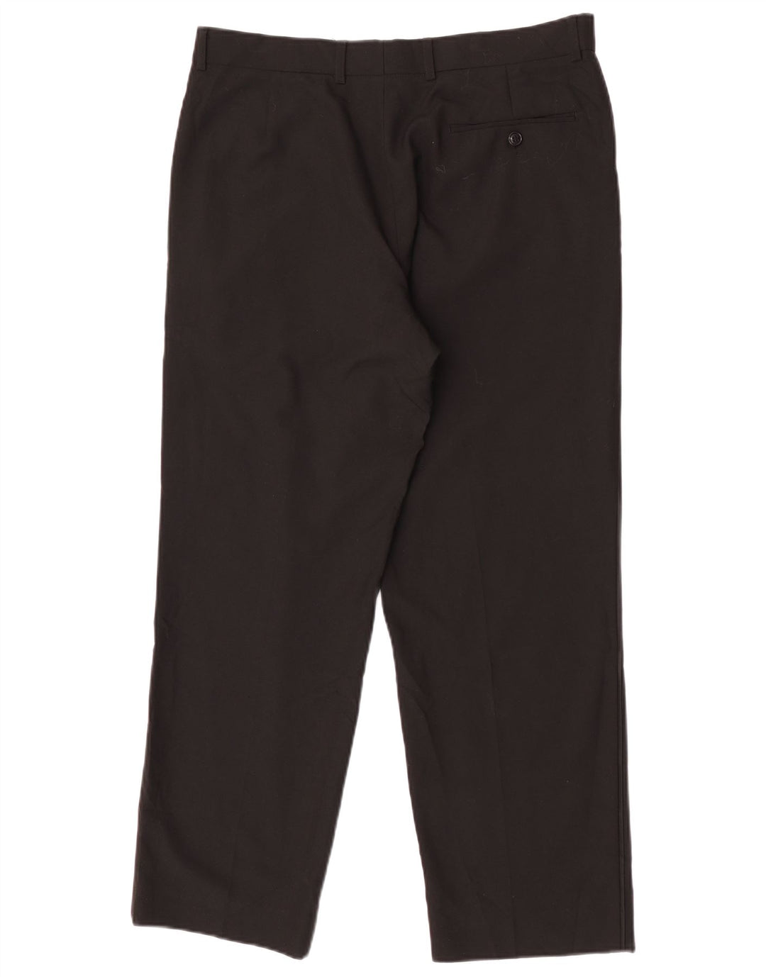 Męskie proste spodnie chino Marks & Spencer W34 L29 Czarny poliester