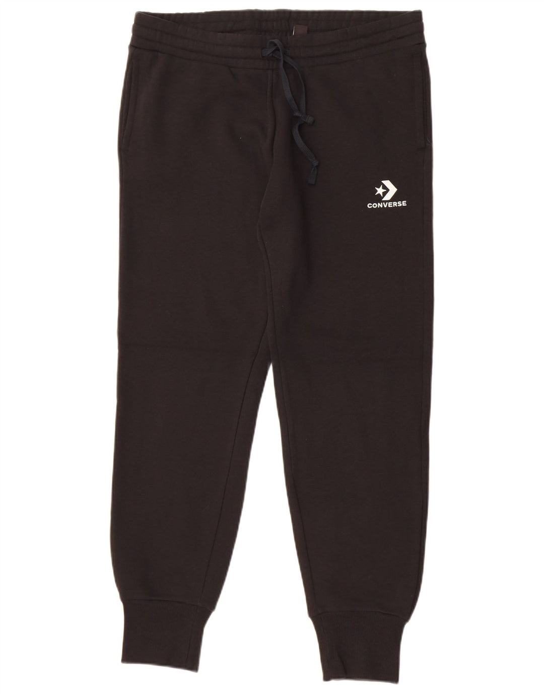 Męskie spodnie dresowe Converse Joggers, duże, czarne, bawełniane