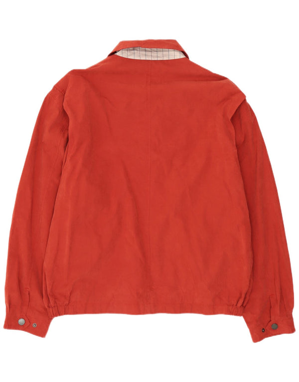 Męska kurtka bomberka LONDON FOG UK 42 XL, czerwona, poliester