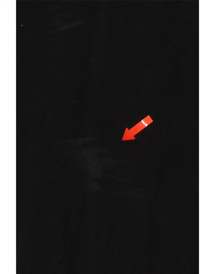 Męska koszulka polo Nike, duża, czarna, bawełniana