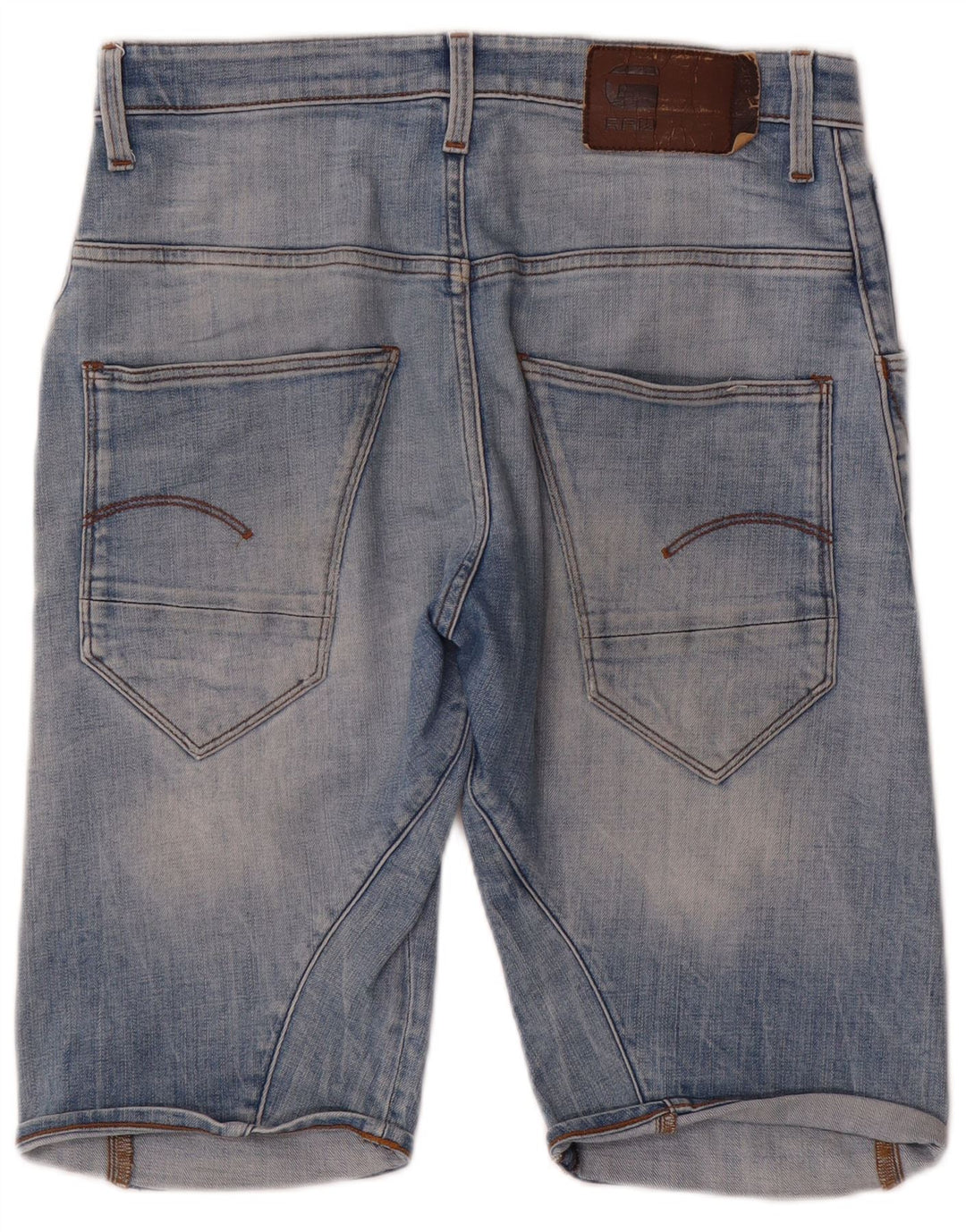 Męskie spodenki jeansowe G-Star W31 Średnioniebieskie bawełniane