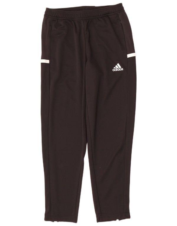 Męskie spodnie dresowe Adidas Climacool, średnio czarne, z blokami kolorów