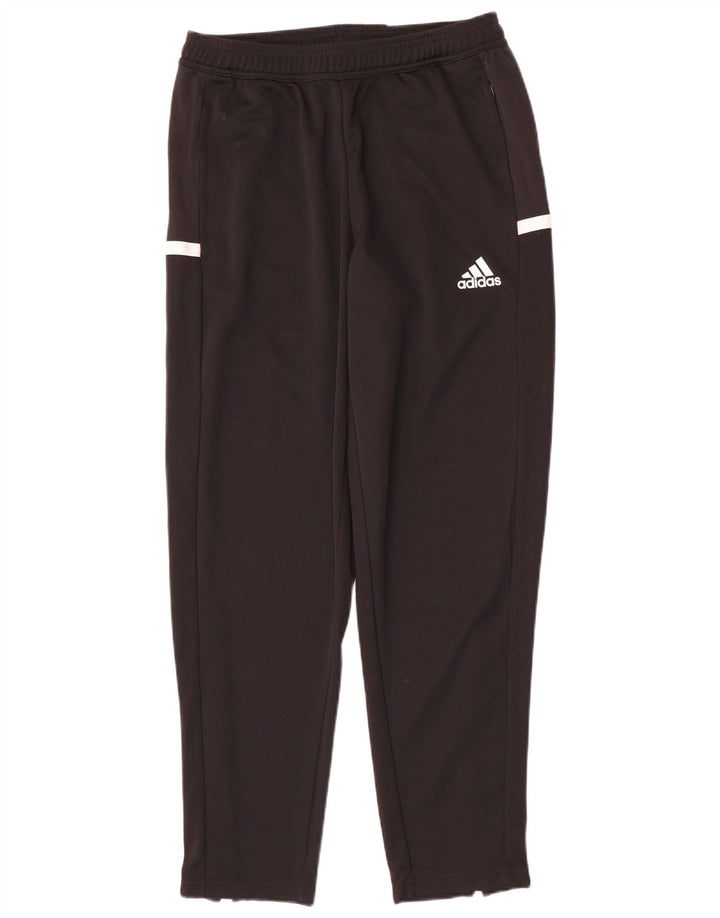 Męskie spodnie dresowe Adidas Climacool, średnio czarne, z blokami kolorów