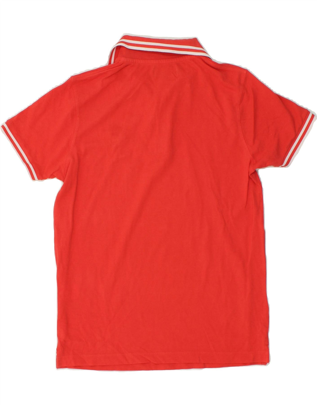 GURU Mens Graphic Polo Shirt Small Red Cotton Vintage Guru and Second-Hand Guru from Messina Hembry 