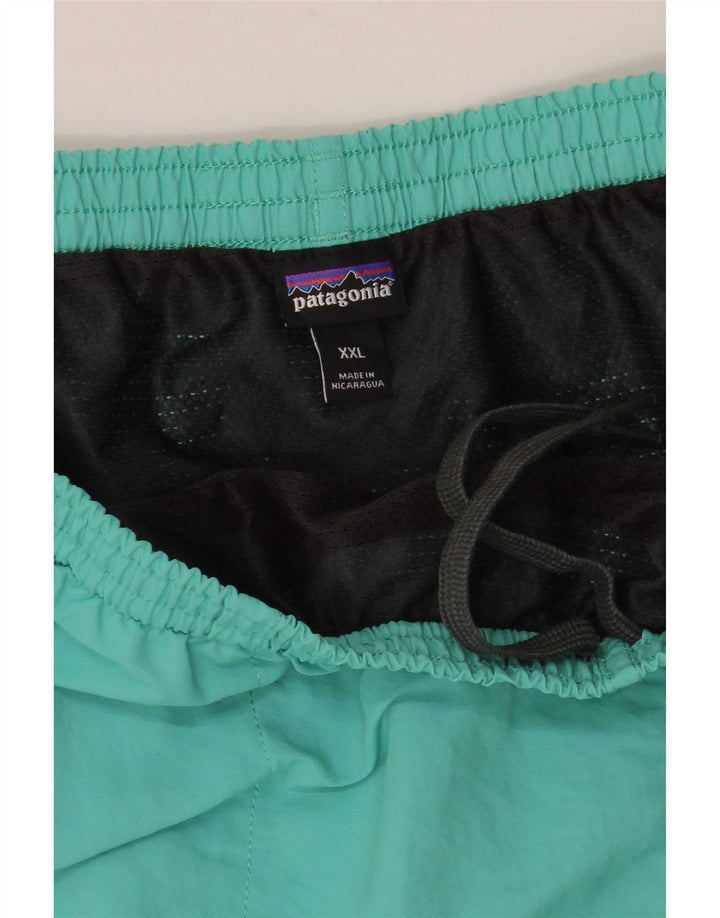 Męskie spodenki sportowe Patagonia 2XL Turkusowy poliester