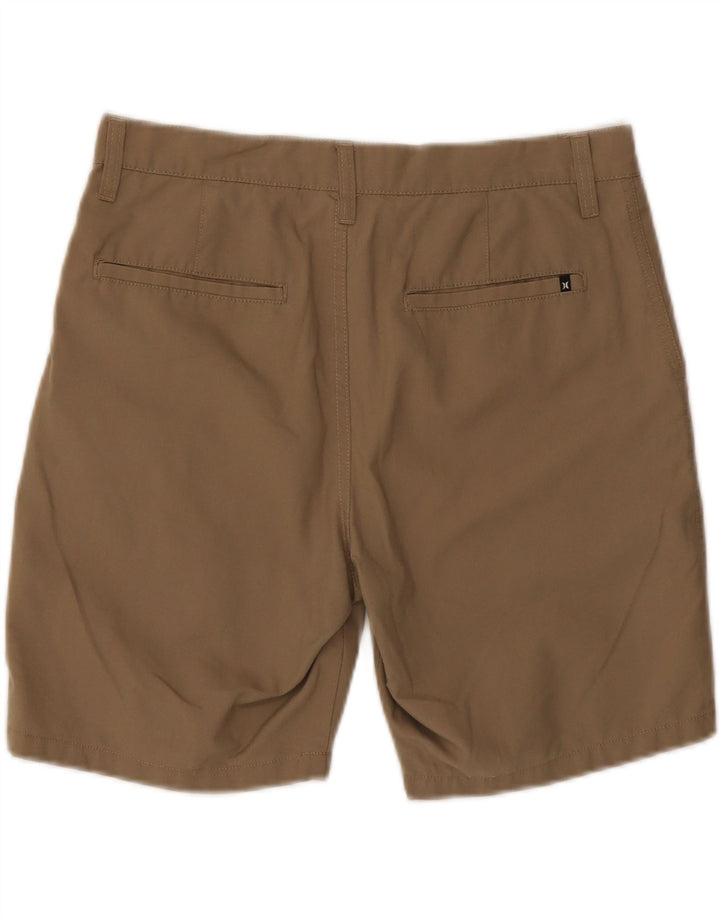 HURLEY Mens Casual Shorts W32 Medium  Beige Polyester Vintage Hurley and Second-Hand Hurley from Messina Hembry 