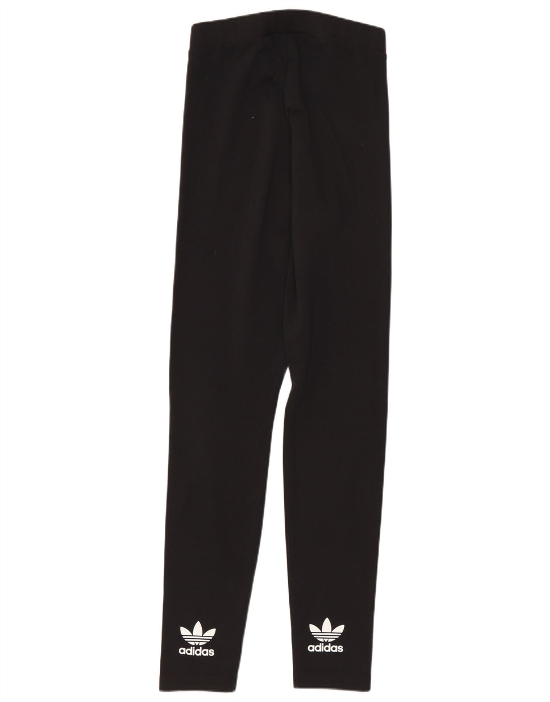 Damskie legginsy Adidas Graphic UK 8, małe, czarne, poliestrowe