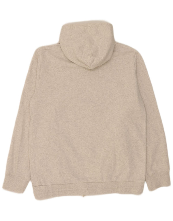 Męski sweter z kapturem i grafiką Scotch & Soda XL, szara, nakrapiana bawełna
