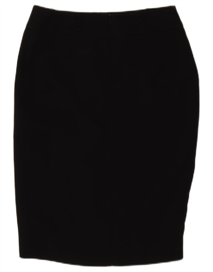 Marks & Spencer Damska spódnica ołówkowa UK 12 Medium W30 Czarny poliester