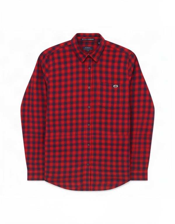 Damska koszula flanelowa Superdry UK 10 Small Red Gingham wiskoza