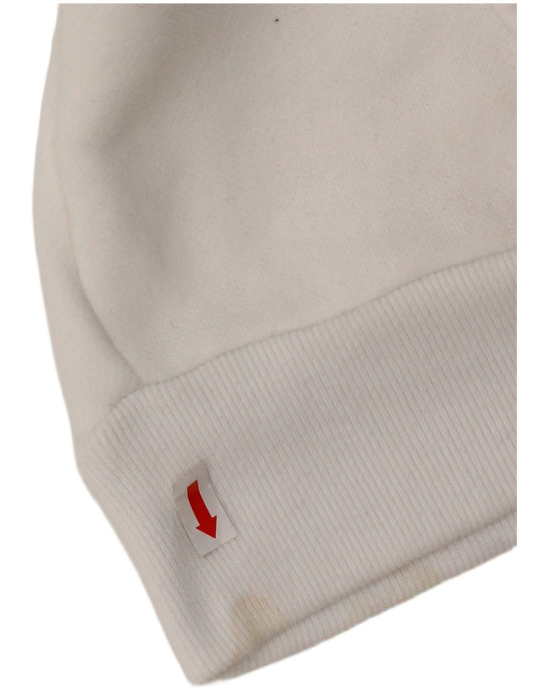 HOLLISTER Męski sweter z kapturem, duży, biały, bawełniany