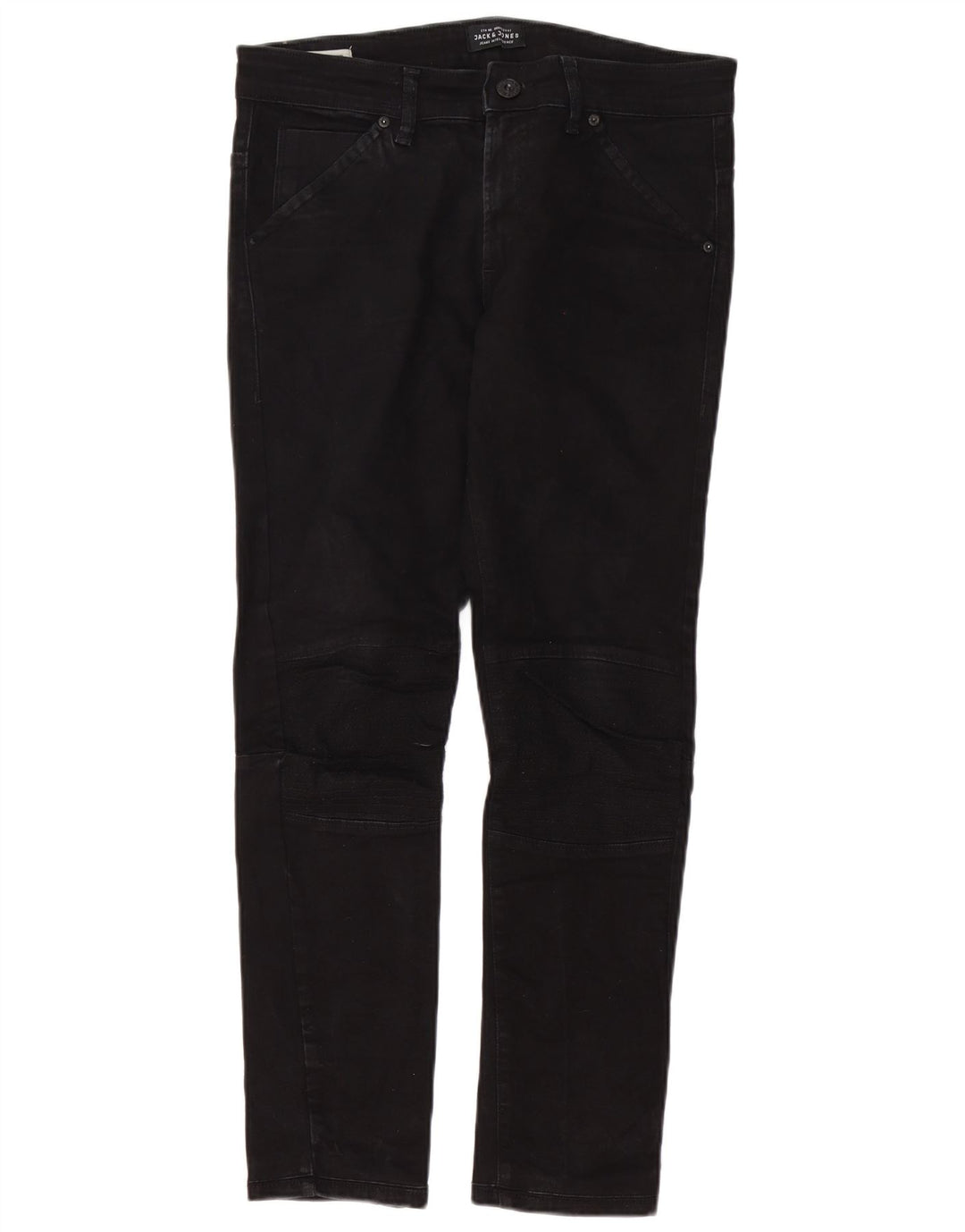 Męskie jeansy slim fit Jack & Jones W32 L32 czarne