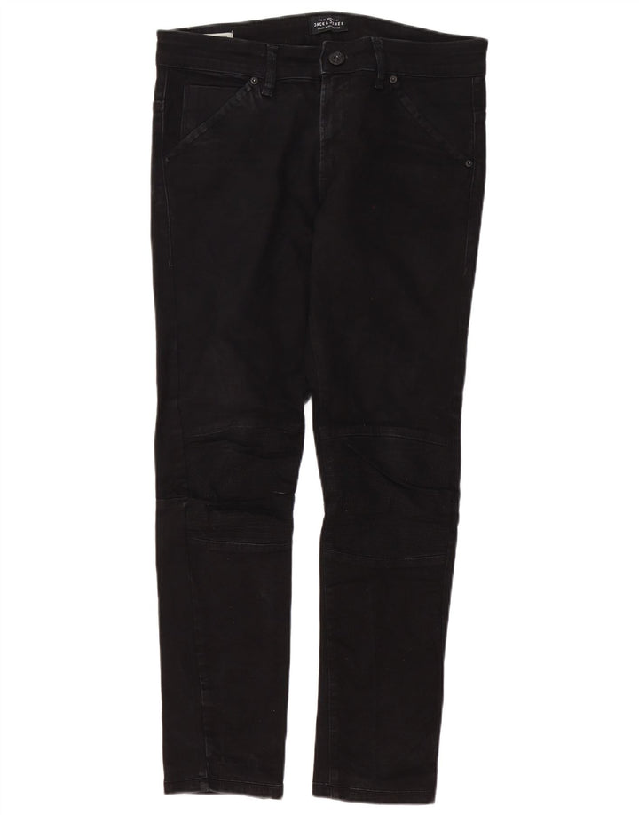 Męskie jeansy slim fit Jack & Jones W32 L32 czarne