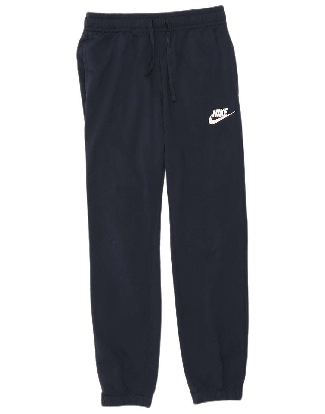 Męskie spodnie dresowe NIKE Joggery, małe, granatowe, poliestrowe