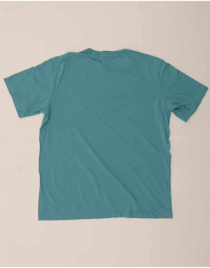 CHAMPION Mens Graphic T-Shirt Top 2XL Blue Vintage Champion and Second-Hand Champion from Messina Hembry 
