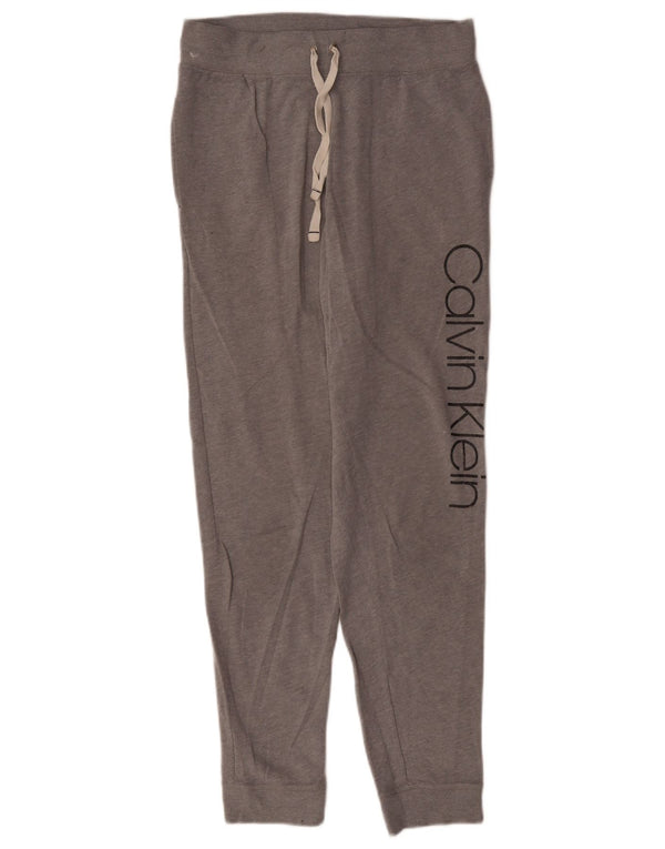 Damskie spodnie dresowe Calvin Klein Joggers UK 12 Medium Grey Flecked