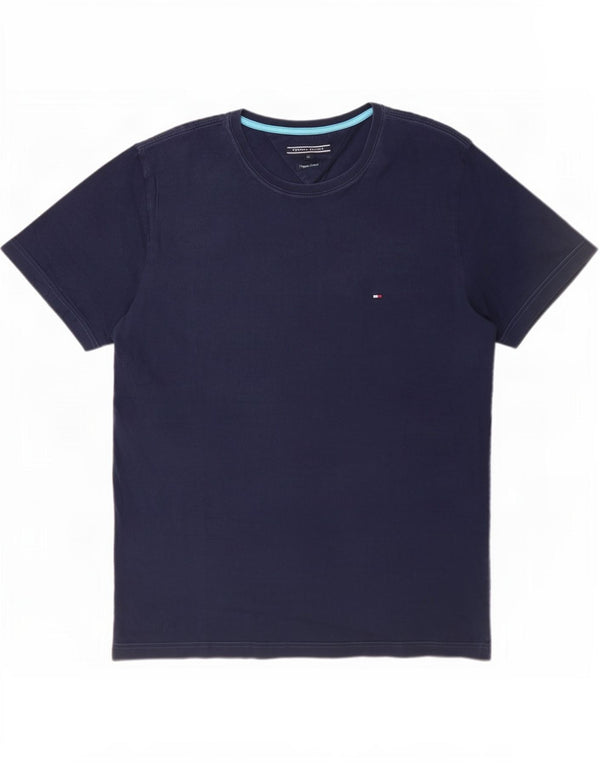 T-shirt męski Tommy Hilfiger Top XL, granatowy, bawełniany