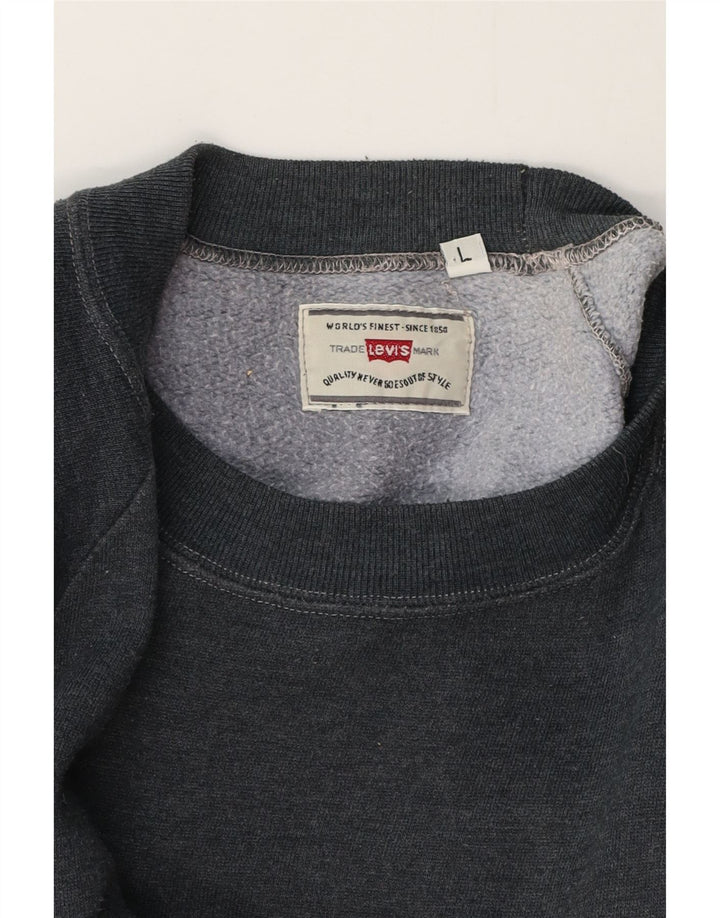 Sweter męski Levi's, duży, granatowy