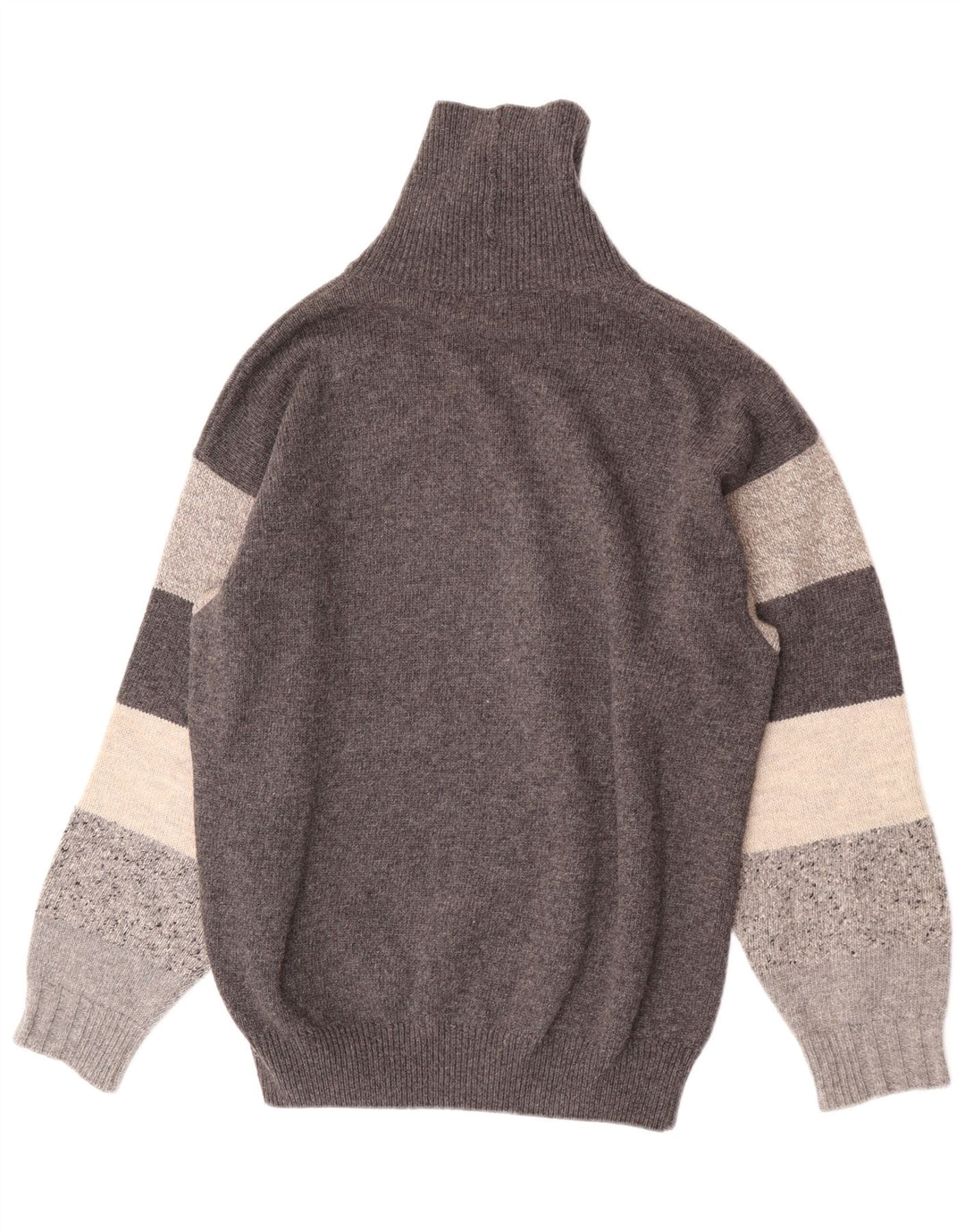 Męski sweter Iceberg Tom i Jerry z golfem, duży, szary, z kreskówek