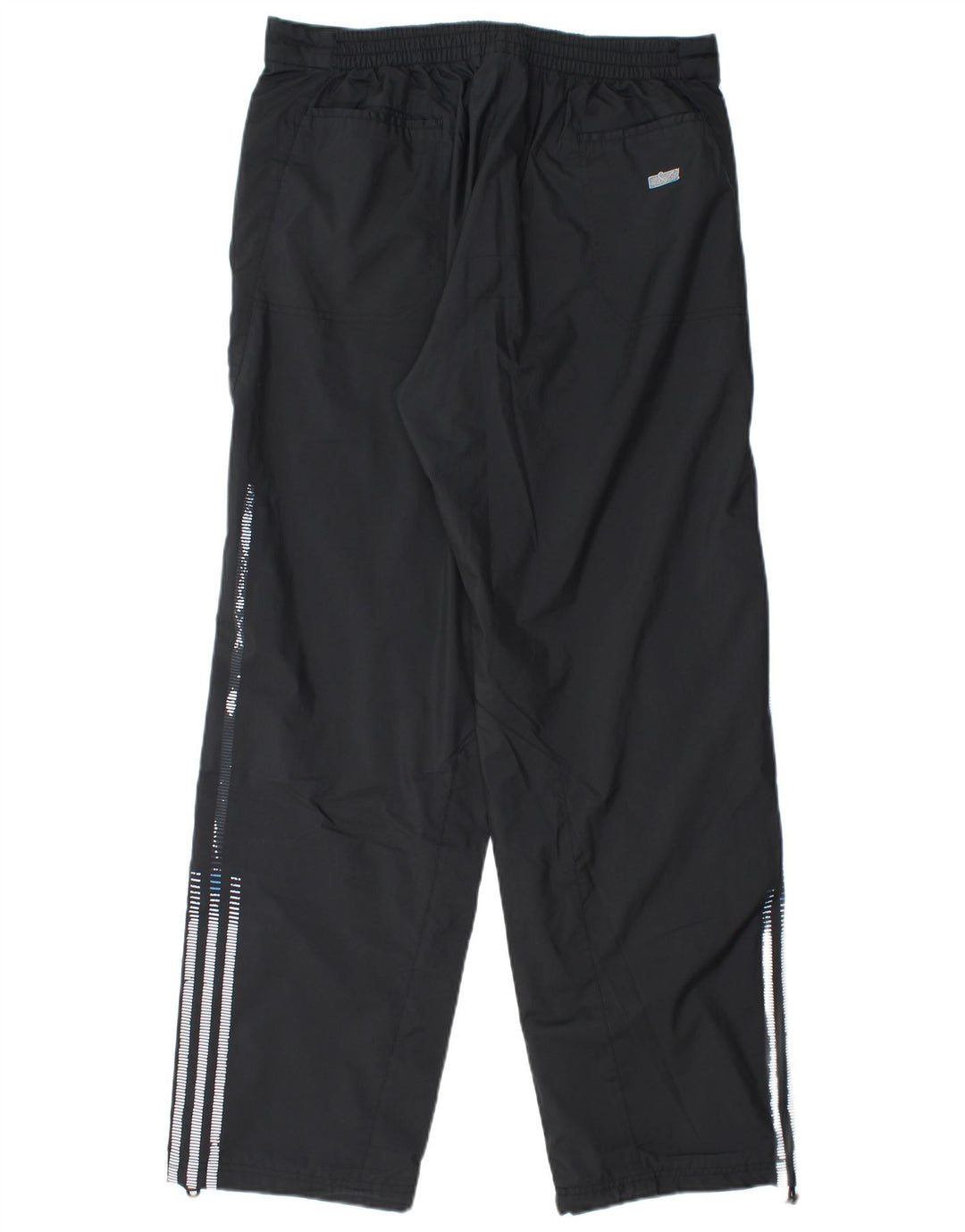 Męskie proste spodnie chino Adidas, średni czarny poliester