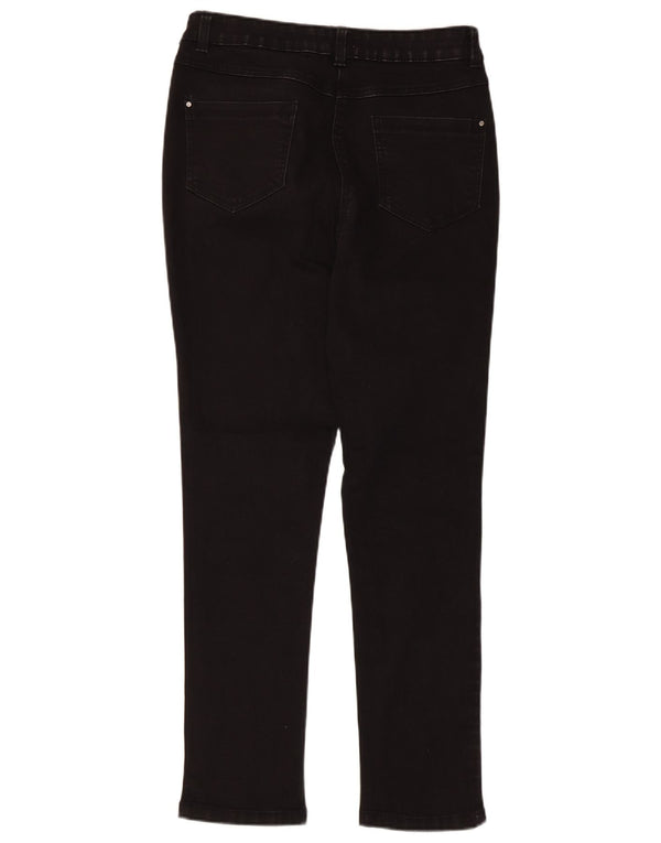 Dżinsy damskie M&Co UK 12 Medium W30 L27 Czarna bawełna