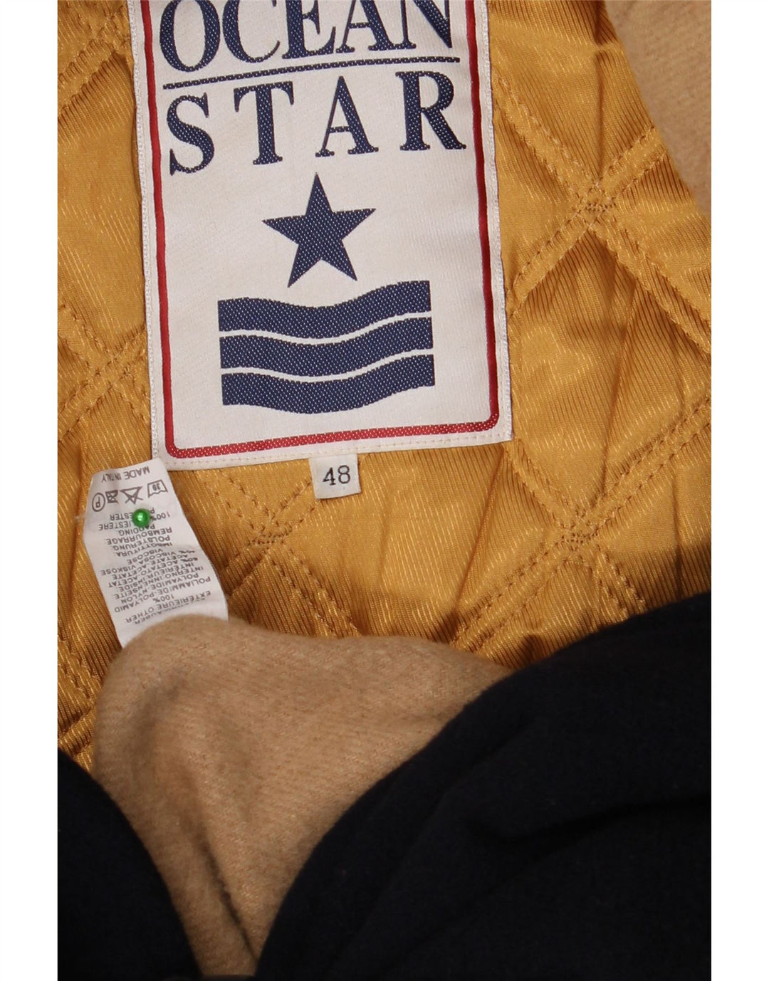 Męski budrysówka z kapturem Ocean Star IT 48 Średni granatowy poliamid